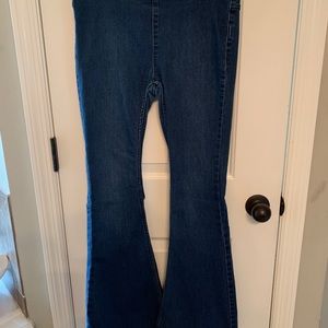Free People Flare Leg Jeans Size 26 Gently Worn